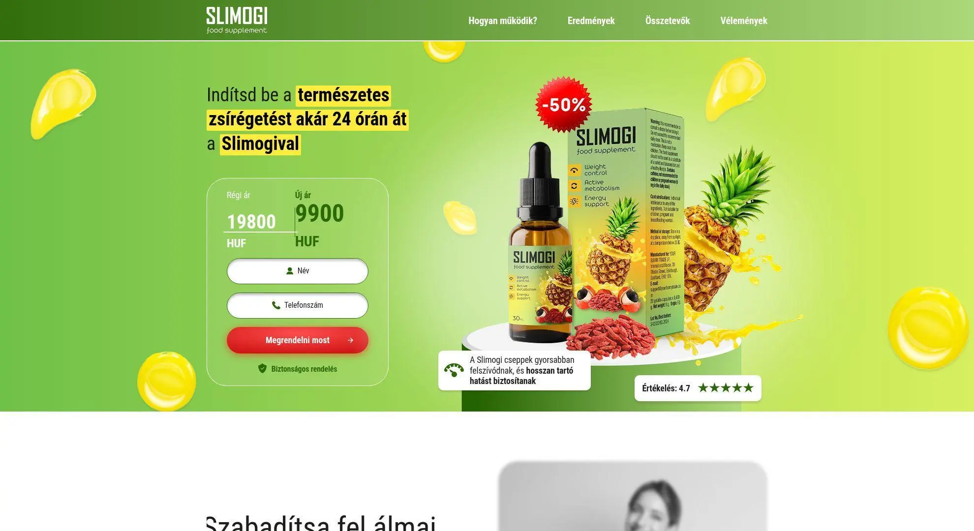 Slimogi Cseppek – Magyarország áruház
